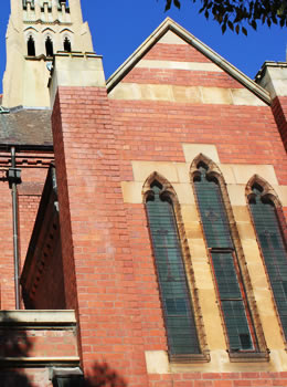 the chapel where all services are held