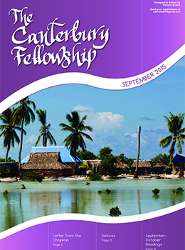 the canterbury fellowship newsletter